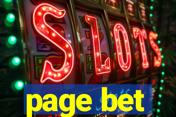 page bet